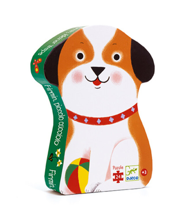 DJECO PUZZLE SILHOUETTE - FIRMIN PETIT CHIEN