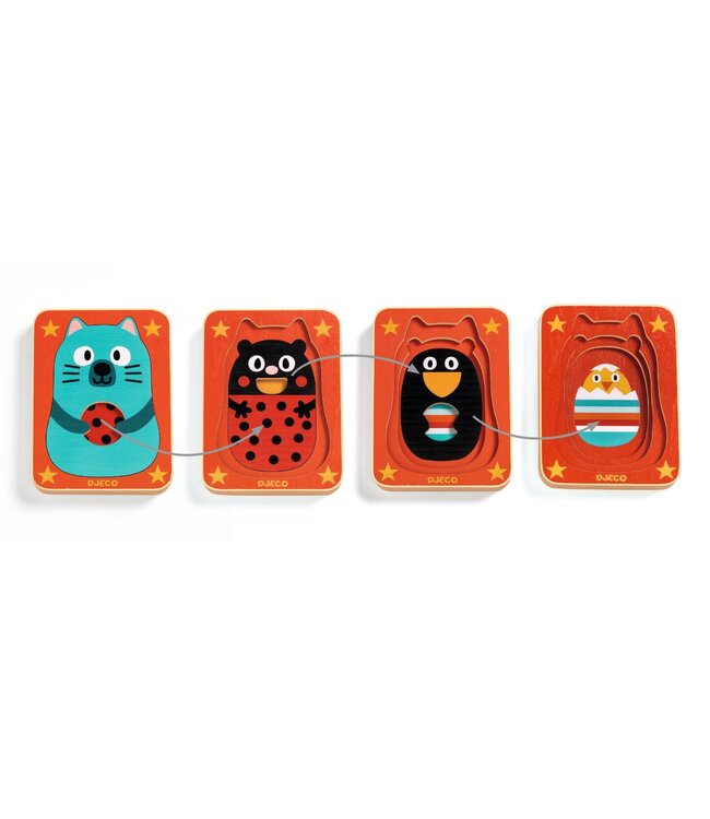 DJECO PUZZLE EN BOIS - MAX & CO