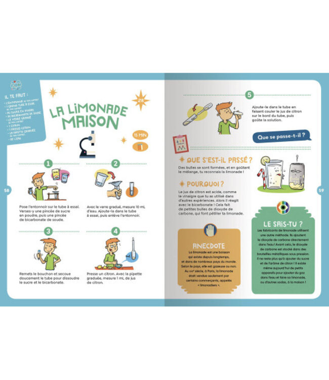 AUZOU COFFRET - À LA DÉCOUVERTE DE LA SCIENCE