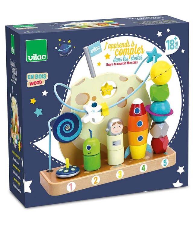 VILAC J'APPRENDS À COMPTER - DANS LES ÉTOILES