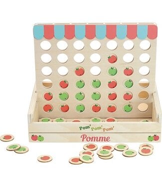 VILAC JEU DE QUATRE POMMES D'AFFILÉE