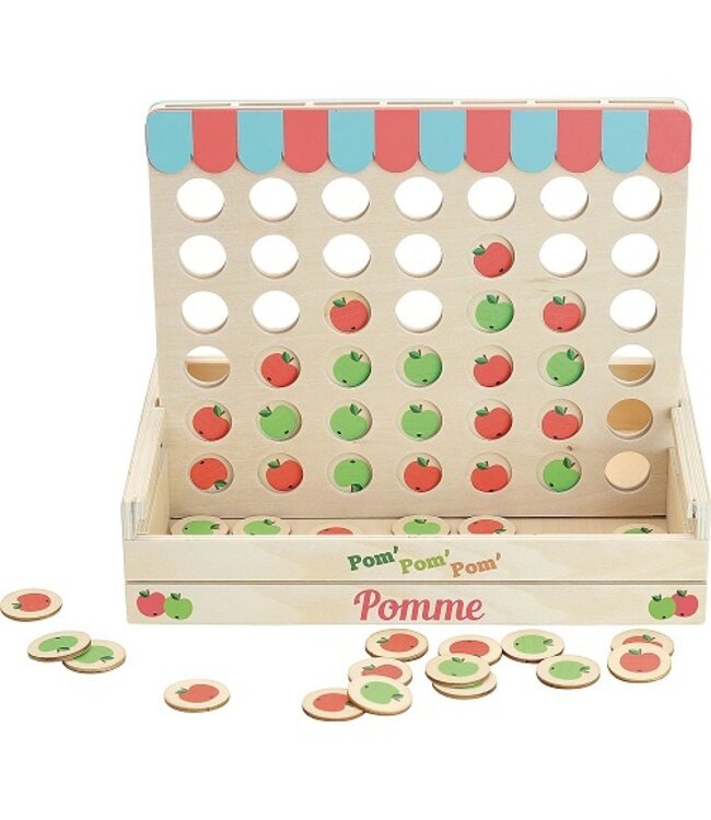 VILAC JEU DE QUATRE POMMES D'AFFILÉE