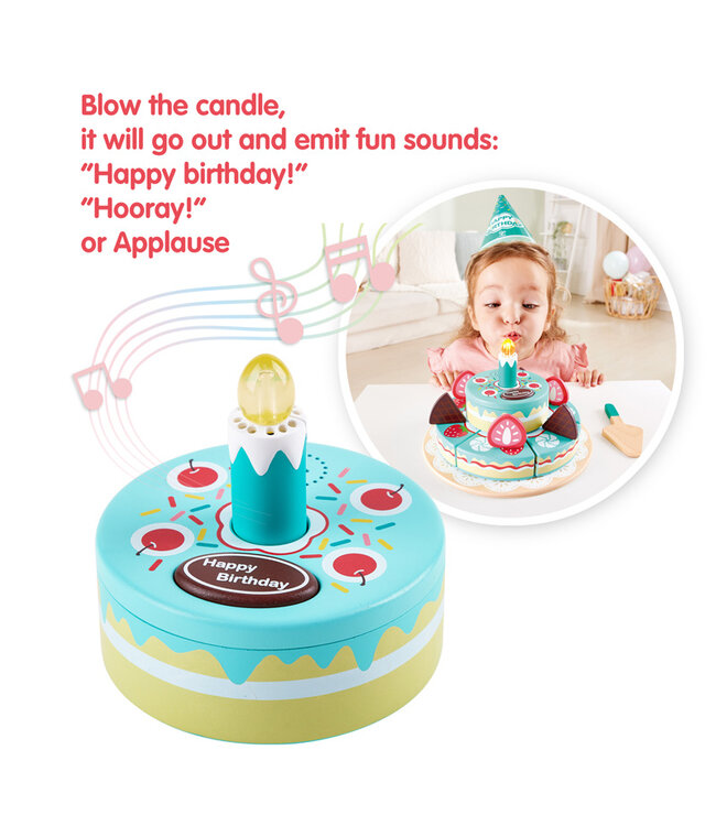 HAPE GATEAU D'ANNIVERSAIRE INTERACTIF