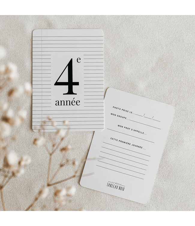 LE PETIT TABLEAU NOIR CARTONS SOUVENIRS - LA PETITE ENFANCE