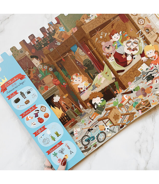 AUZOU CHERCHE ET TROUVE - DONJON DU CHEVALIER FOURBI