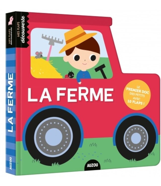 AUZOU LIVRE - LA FERME (FLAP)