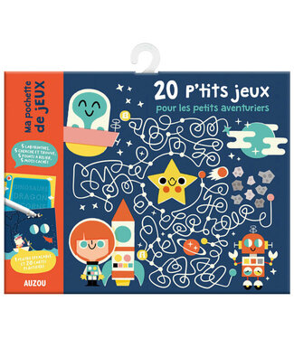 AUZOU POCHETTE - 20 JEUX POUR LES PETITS AVENTURIERS