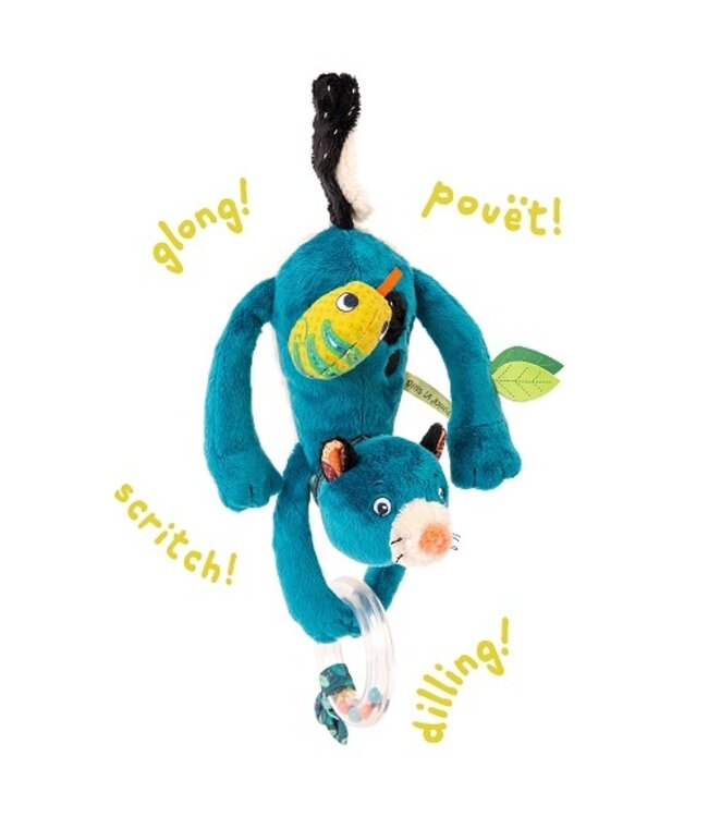 MOULIN ROTY PELUCHE D'ACTIVITÉ SUSPENDUE - ZIMBA