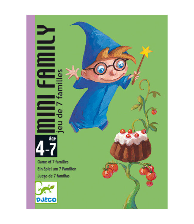 DJECO JEU DE CARTES - MINI FAMILY