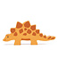 TENDER LEAF TOYS DINOSAURE EN BOIS - STEGOSAURUS