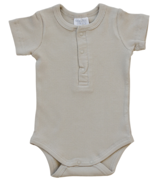 MEBIE BABY CACHE-COUCHE COTELÉ - OATMEAL (SNAP)