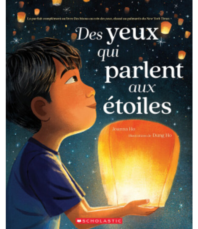 SCHOLASTIC LIVRE - DES YEUX QUI PARLENT AU ÉTOILES