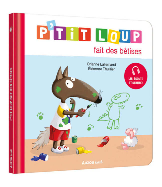 AUZOU LIVRE - P'TIT LOUP FAIT DES BÊTISES