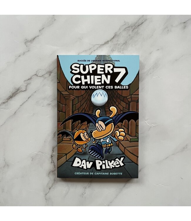 SCHOLASTIC LIVRE - SUPER CHIEN : POUR QUI VOLENT CES BALLES