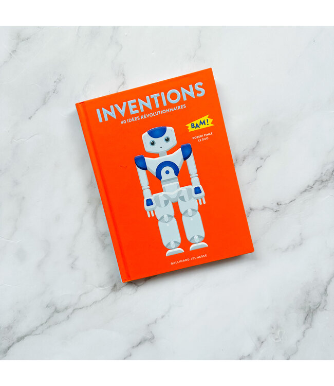 GALLIMARD JEUNESSE LIVRE - INVENTIONS : 40 IDÉES RÉVOLUTIONNAIRES