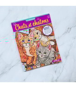 LIVRE À COLORIER - CHATS ET CHATONS