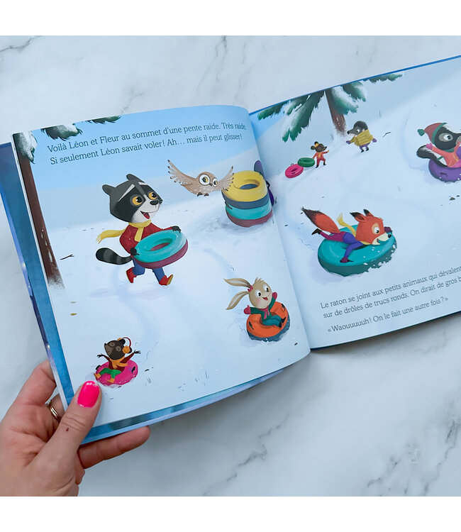 AUZOU LIVRE - LÉON LE RATON : LE TRÉSOR DU CHÂTEAU DE GLACE