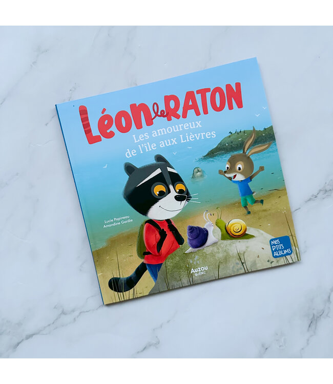 AUZOU LIVRE - LÉON LE RATON : LES AMOUREUX DE L'ÎLE AUX LIÈVRES