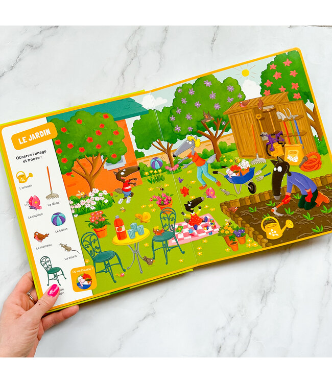 AUZOU CHERCHE ET TROUVE - P'TIT LOUP VIVE LA NATURE