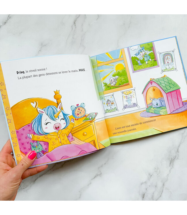 AUZOU LISON LA LICORNE - UNE JOURNÉE À CENT À L'HEURE