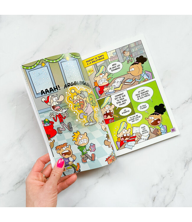 SCHOLASTIC LIVRE - LES TIMBRÉS : LE CADEAU MUTANT