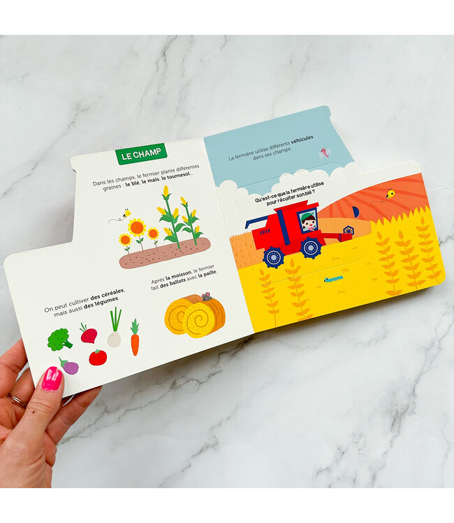 AUZOU LIVRE - LA FERME (FLAP)