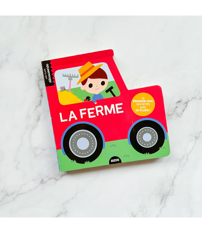 AUZOU LIVRE - LA FERME (FLAP)
