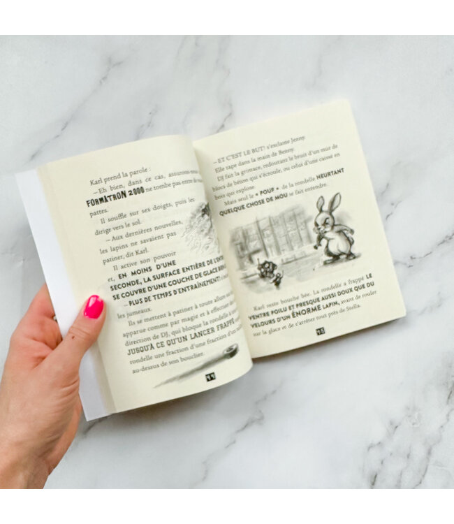 SCHOLASTIC LIVRE - SUPER SIX DU HOCKEY 3 : MÉCHANT COUP DE LAPIN