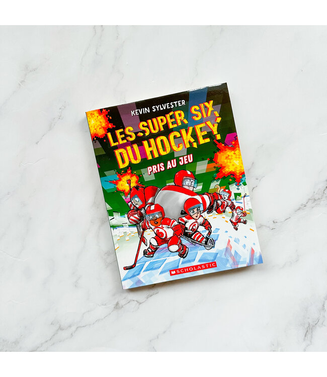SCHOLASTIC LIVRE - SUPER SIX DU HOCKEY 5 : PRIS AU JEU