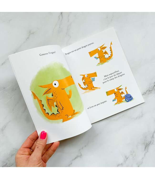 GALLIMARD JEUNESSE LIVRE - FERGUS AU CAMP DES DRAGONS