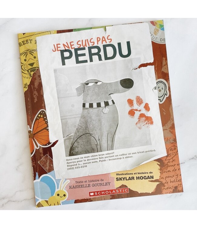 SCHOLASTIC LIVRE - JE NE SUIS PAS PERDU