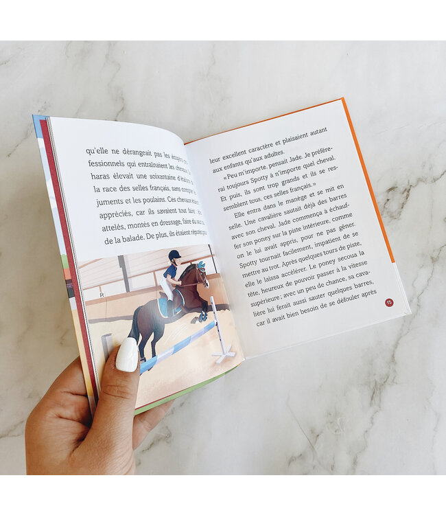 AUZOU LIVRE - JADE ET LES CHEVAUX : MON AMI SPOTTY