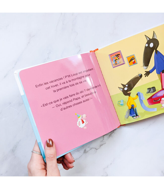 AUZOU LIVRE - P'TIT LOUP FAIT DU SKI