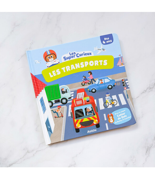 AUZOU LES SUPERS CURIEUX - LES TRANSPORTS