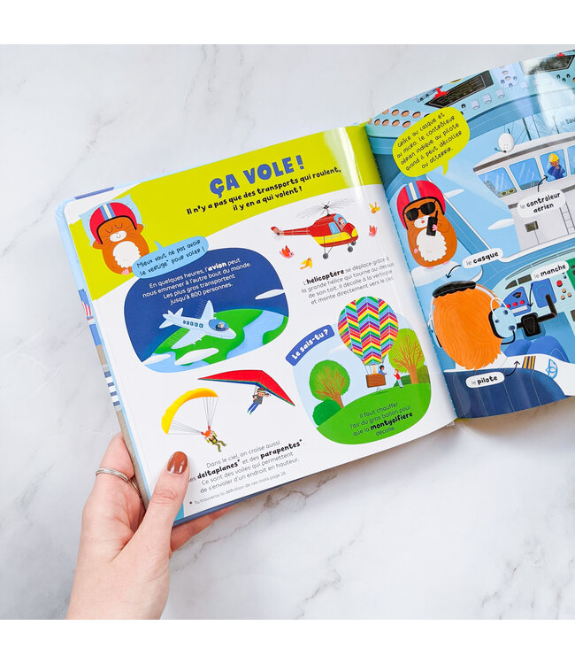 AUZOU LES SUPERS CURIEUX - LES TRANSPORTS