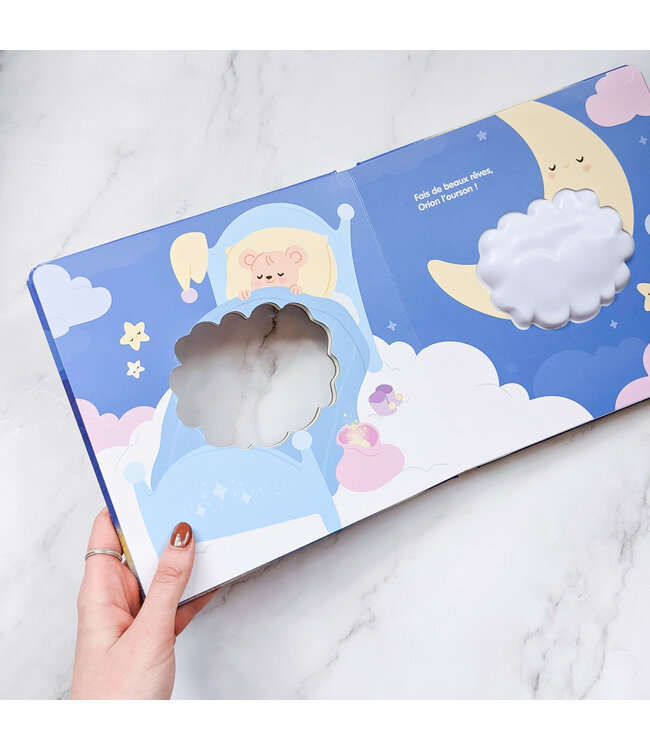 AUZOU MON PREMIER LIVRE VEILLEUSE - ORION LE MARCHAND DE SABLE