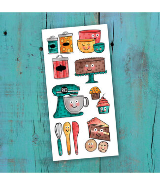 PiCO TATOO TATOUAGES TEMPORAIRES - LA PASSION DE LA PÂTISSERIE