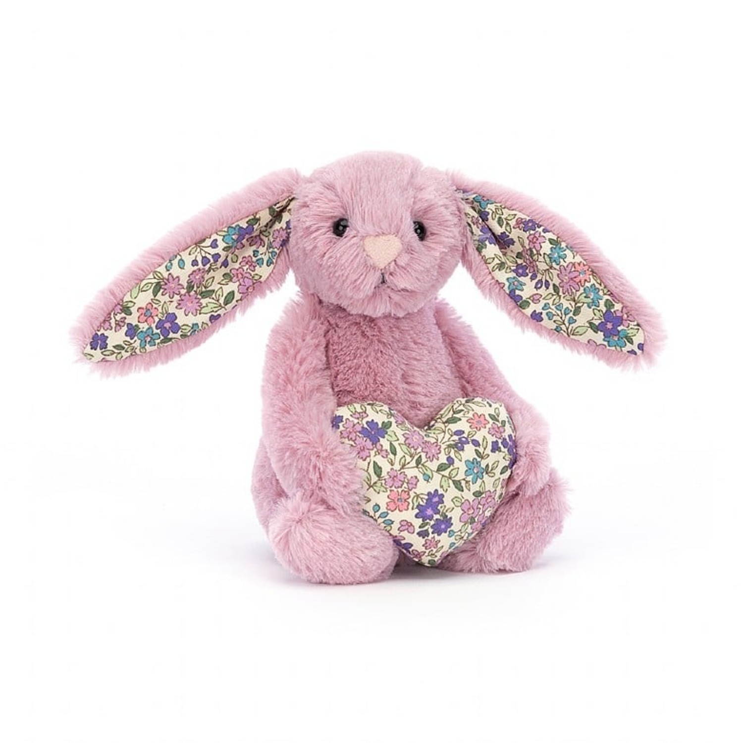 PELUCHE LAPIN ROSE PETAL - PETIT - La Petite Penderie