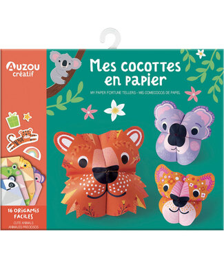 AUZOU MA POCHETTE D'ARTISTE - MES COCOTTES EN PAPIER