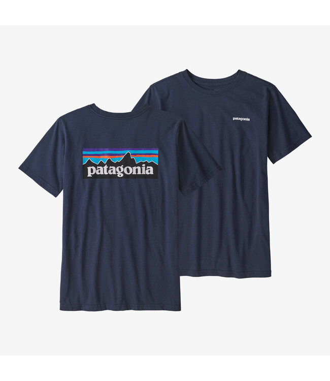 PATAGONIA T-SHIRT EN COTON - NEW NAVY