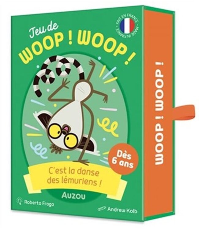 AUZOU JEU DE CARTES - WOOP ! WOOP !