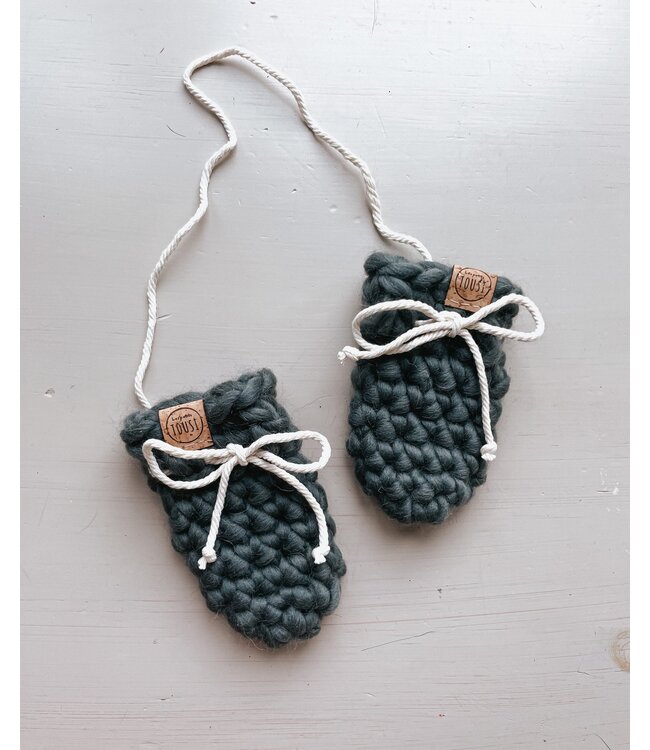 LES PETITS TOUSI MITAINES EN LAINE - PIN