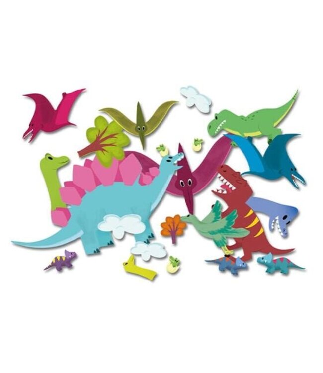 AUZOU POCHETTE 200 AUTOCOLLANTS - DINOSAURES