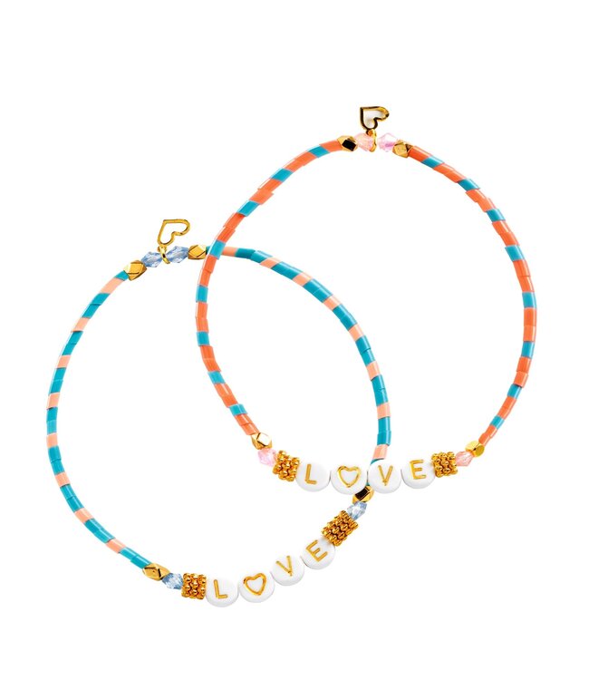 DJECO ENS. À BIJOUX YOU & ME - ENFILAGE LETTRES