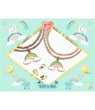 DJECO ENS. À BIJOUX YOU & ME - KUMIHIMO ARC-EN-CIEL