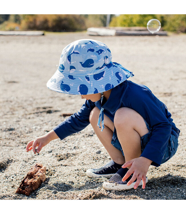 JAN & JUL CHAPEAU BUCKET - BLUE WHALE