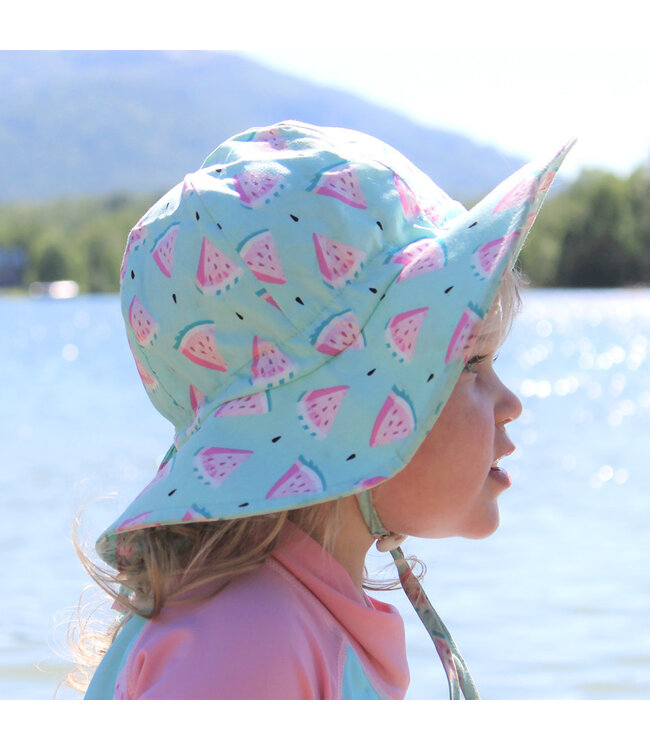 JAN & JUL CHAPEAU  FLOPPY - WATERMELON