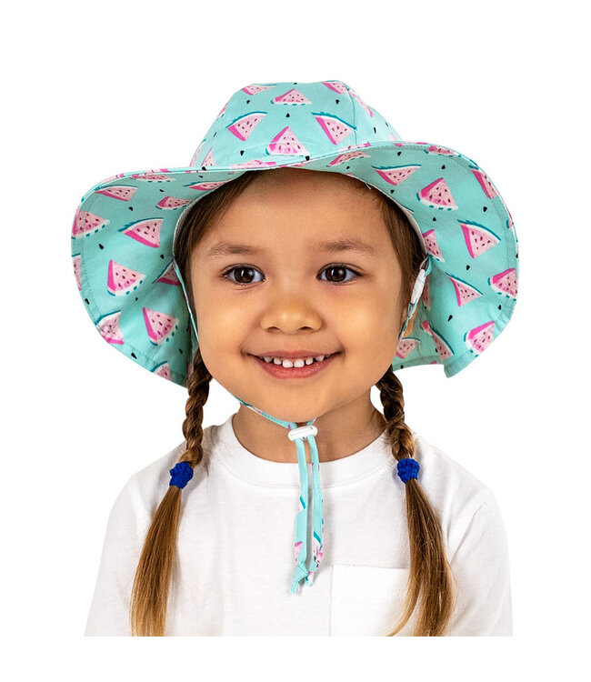 JAN & JUL CHAPEAU  FLOPPY - WATERMELON