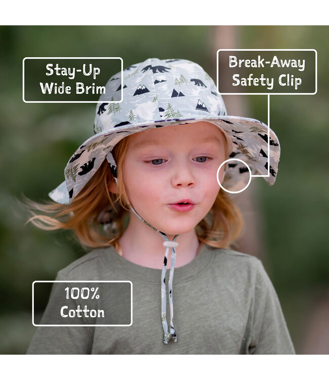 JAN & JUL CHAPEAU  FLOPPY - BLUE WHALE