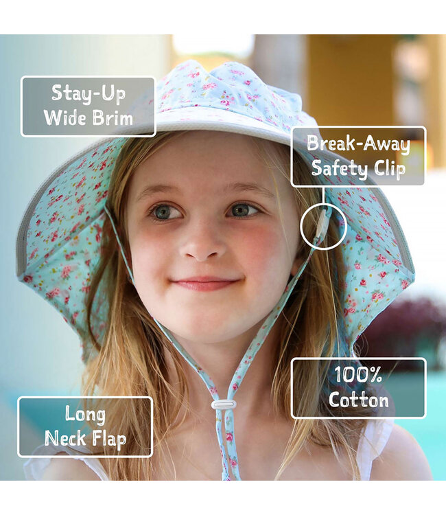 JAN & JUL CHAPEAU BUCKET - TIE-DYE ROSE